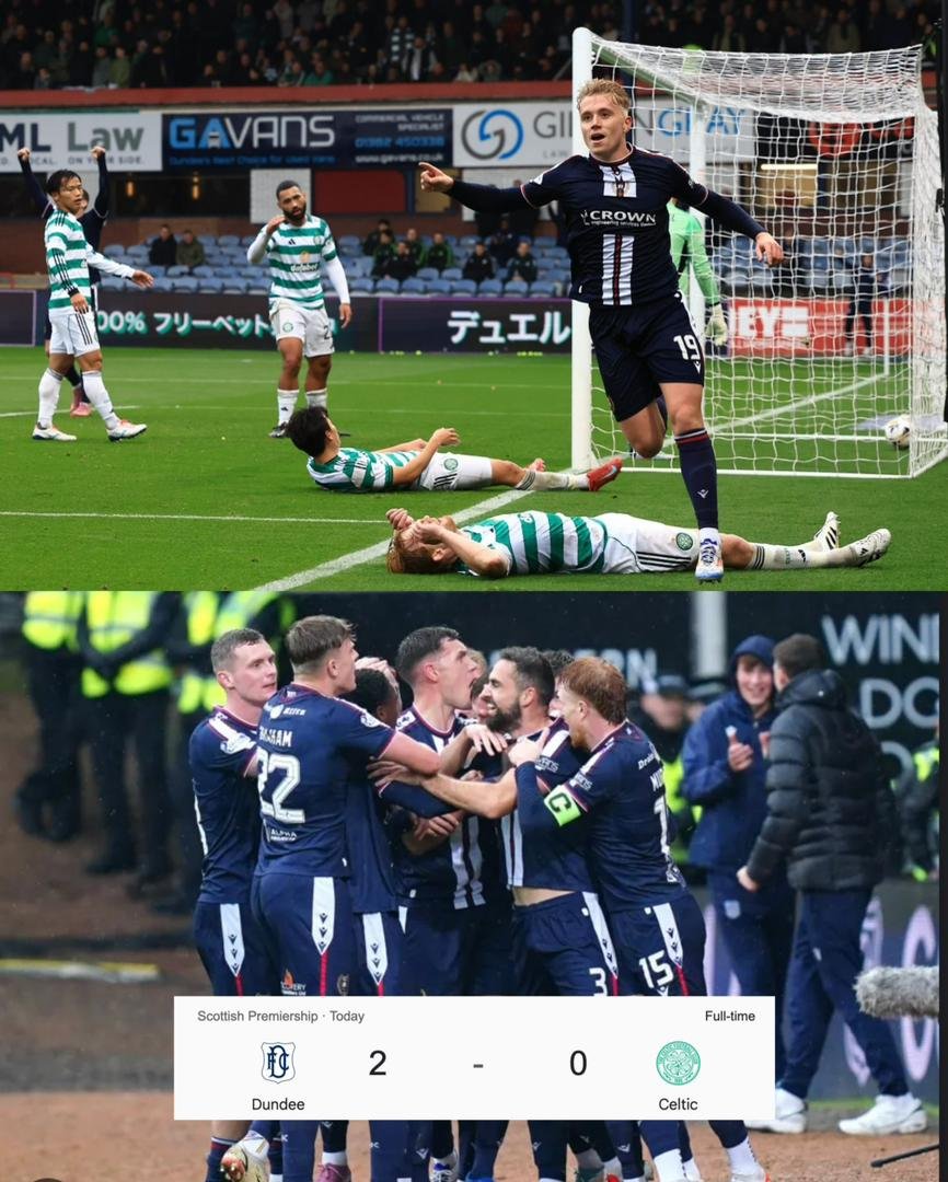 "sack the board" The main reason explained why the referee to halt the match for a brief period of time between Dundee vs. Celtic (2-0)