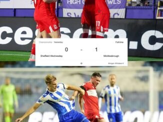 The main reason why Sheffield Wednesday forward George Brown was absent match defeat against Middlesbrough