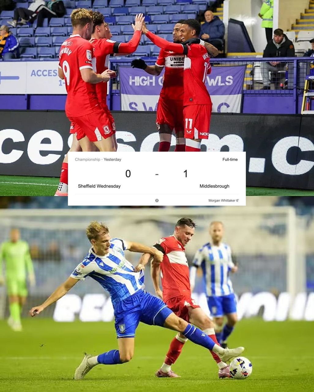 The main reason why Sheffield Wednesday forward George Brown was absent match defeat against Middlesbrough