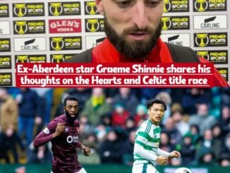 “I don’t see why" - Aberdeen former player Graeme Shinnie shares Hearts vs Celtic title race verdict