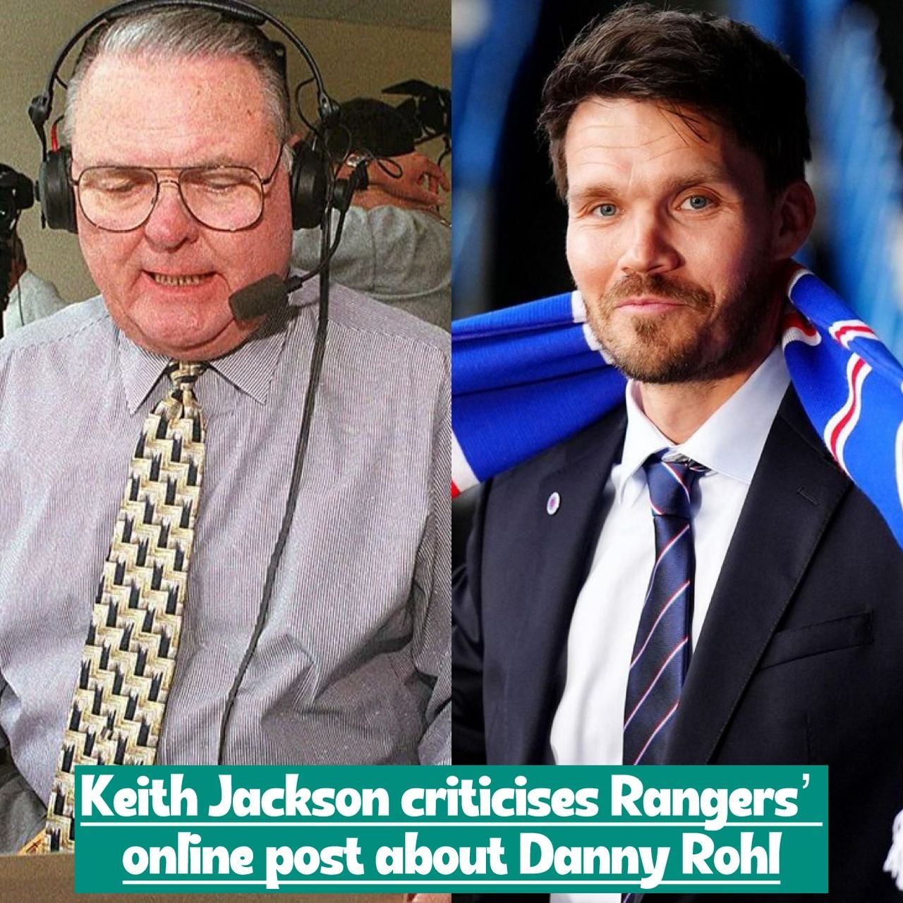 Rangers website under fire from Keith Jackson, who calls the new head coach Danny Rohl report with a strong claim