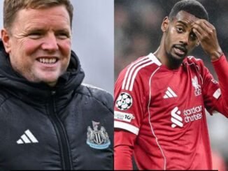 Newcastle United manager Eddie Howe discusses Isak’s groin operation while responding to Arne Slot’s criticism
