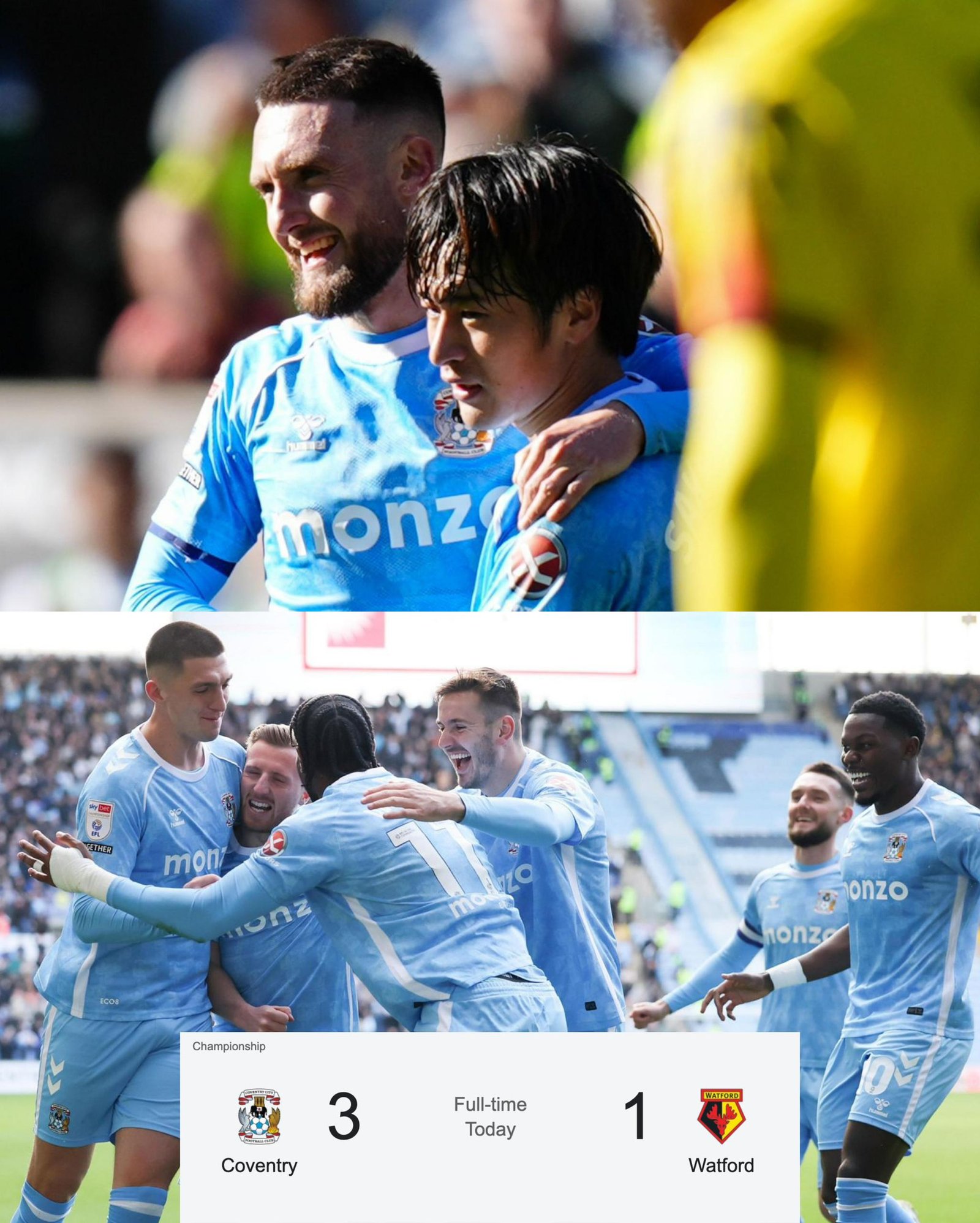 Player ratings: Coventry City 3- 1 Watford! what an excellent perfomance from Frank Lampard's side