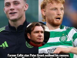 Peter Grant gave his reason why Celtic F.C. defender Dane Murray must start alongside Liam Scales against Hearts if they choose to win the match
