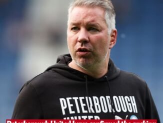 Peterborough United F.C. officially sacks their head coach after their match defeat against Blackpool
