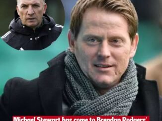 Michael Stewart defends Celtic boss Brendan Rodgers and blast back bitter criticism over the 52-year-old Northern Irish football manager
