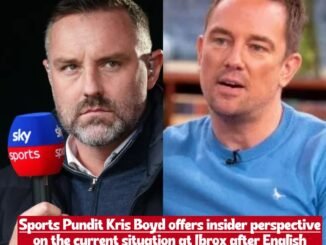 Sports Pundit Kris Boyd offers insider perspective on the current situation at Ibrox after English television presenter Simon Thomas brutally criticises Rangers’ recent performances