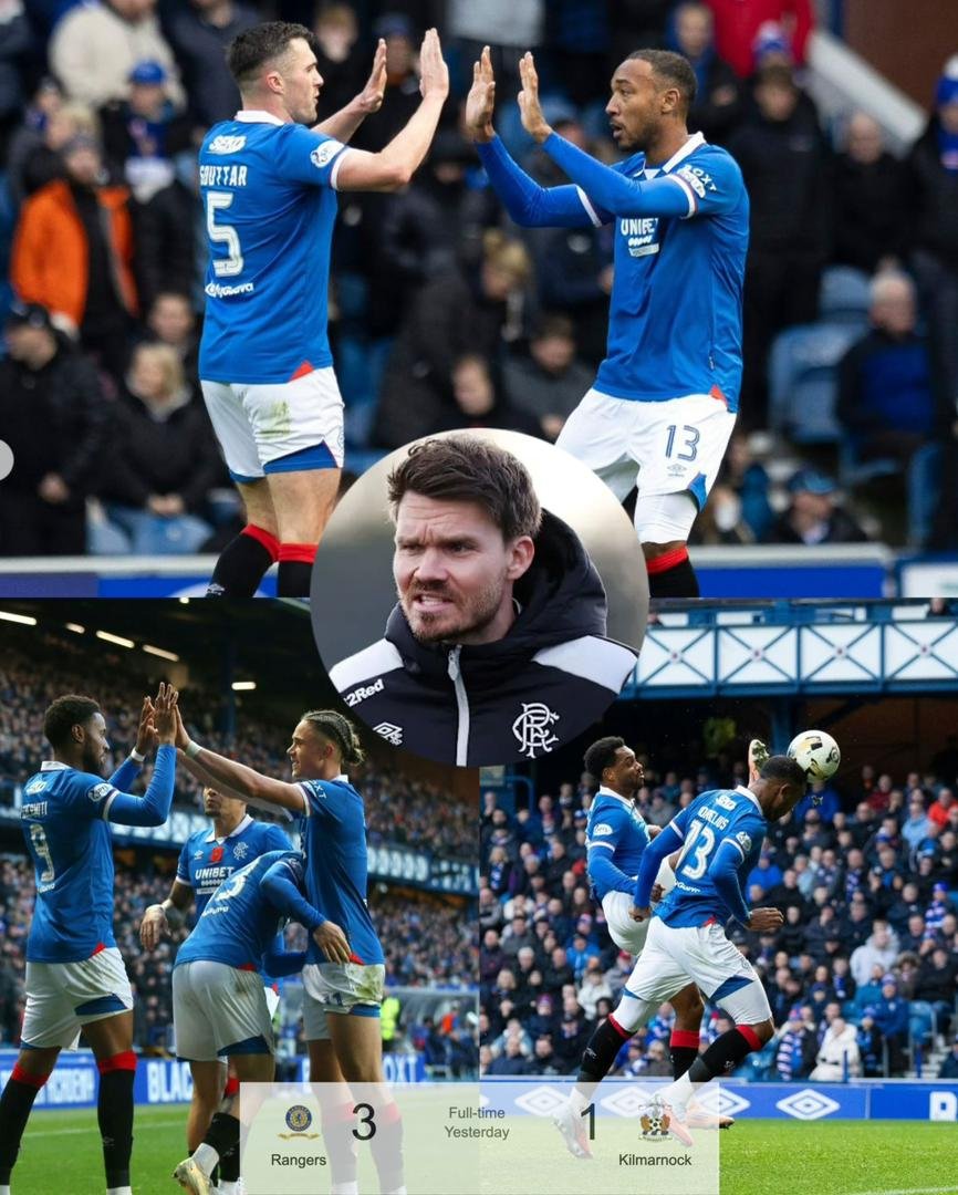 Rangers coach Danny Röhl explained the full hidden reason why he use the back-three formation that during their match win against Kilmarnock F.C.